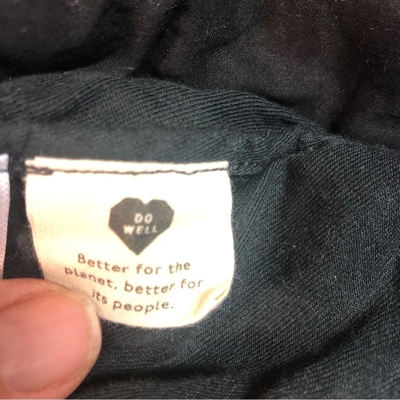 Madewell Women’s Vintage Style Gym Shorts Front Back Pockets Wide Elastic - Picture 3 of 7